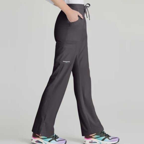 Skechers by Barco Women's Reliance 3 Pockets Drawstring Cargo Pants Size M - Picture 2 of 15